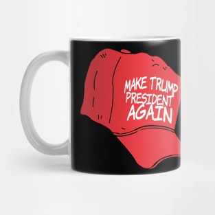 Retro Vintage Make Trump President Again Mug